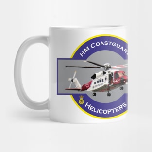 HM Coastguard search and rescue Helicopter, Mug